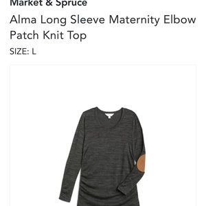 Maternity, Market and spruce new with tags size L